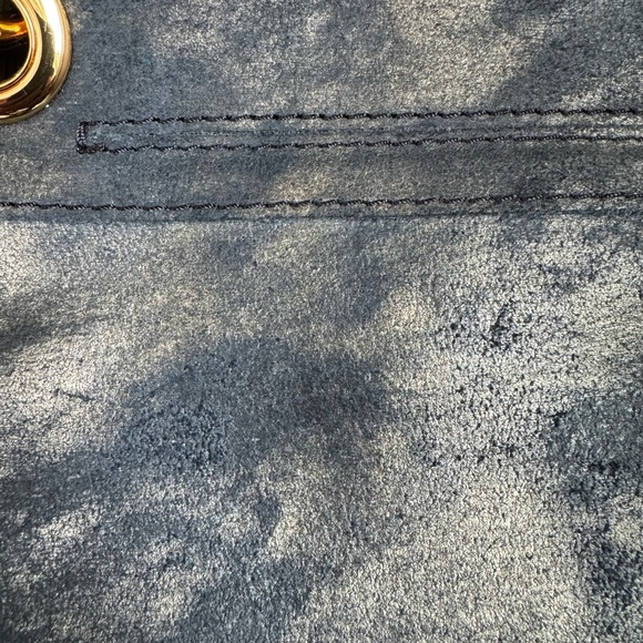 Hammitt Small Tony Blue and Gold Crossbody Bag - Picture 5 of 5